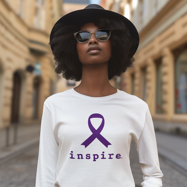 inspire Alzheimer's Awareness Unisex Long Sleeve Shirt