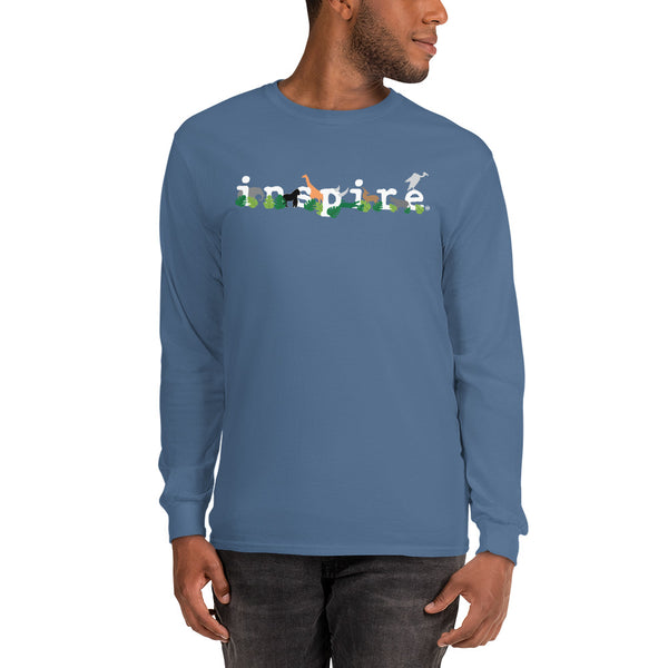 inspire Wildlife Theme Unisex Long Sleeve Shirt