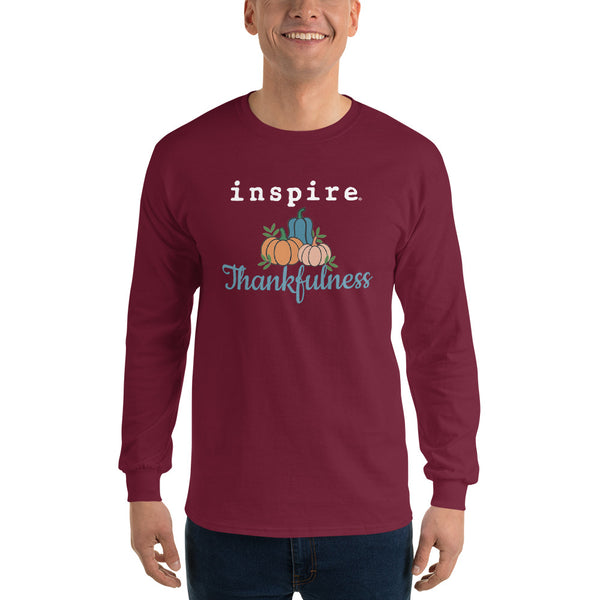inspire Thankfulness Men’s Long Sleeve Shirt