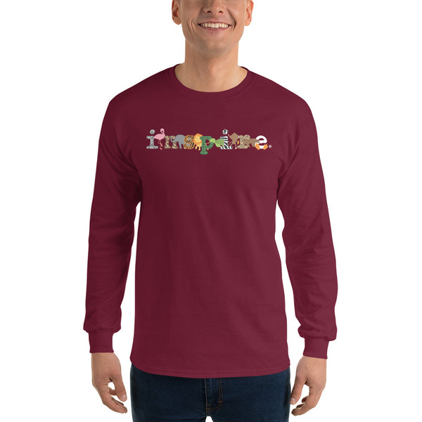 inspire Zoo Theme Unisex Long Sleeve Shirt