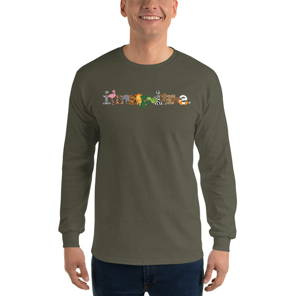 inspire Zoo Theme Unisex Long Sleeve Shirt