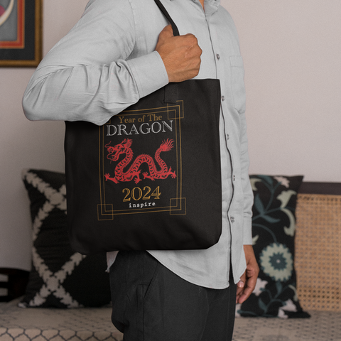 inspire Year of the Dragon Eco Tote Bag