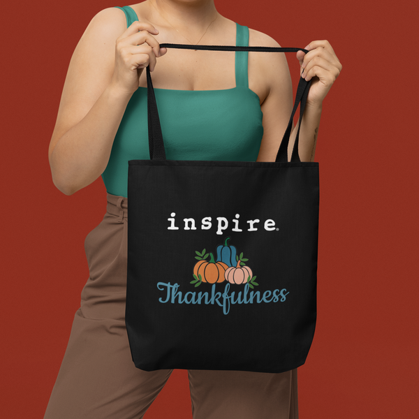 inspire Thankfulness Eco Tote Bag