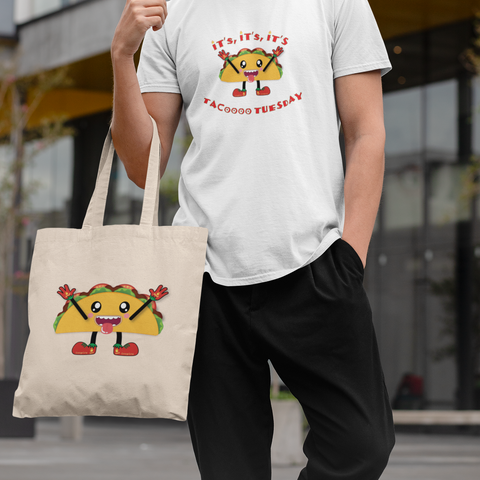 inspire Taco Man Eco Tote Bag