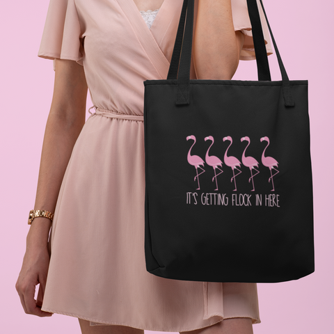 It's Getting Flock In Here Eco Tote Bag