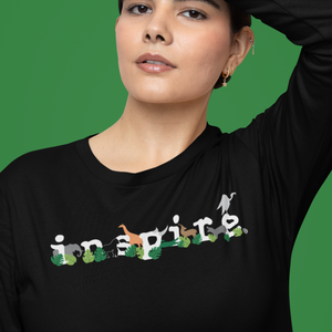 inspire Wildlife Theme Unisex Long Sleeve Shirt