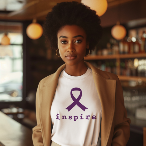 inspire Alzheimer's Awareness Unisex t-shirt