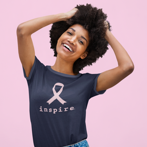 inspire Breast Cancer Ribbon Unisex t-shirt