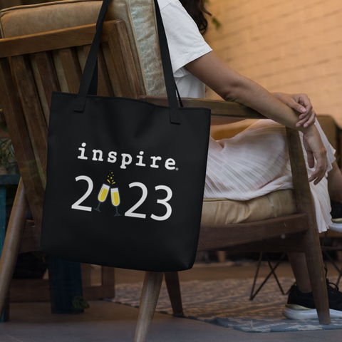 inspire 2023 With Glass Eco Tote Bag