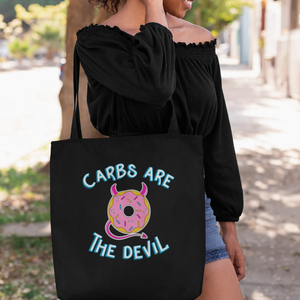 Carbs Are The Devil Eco Tote Bag