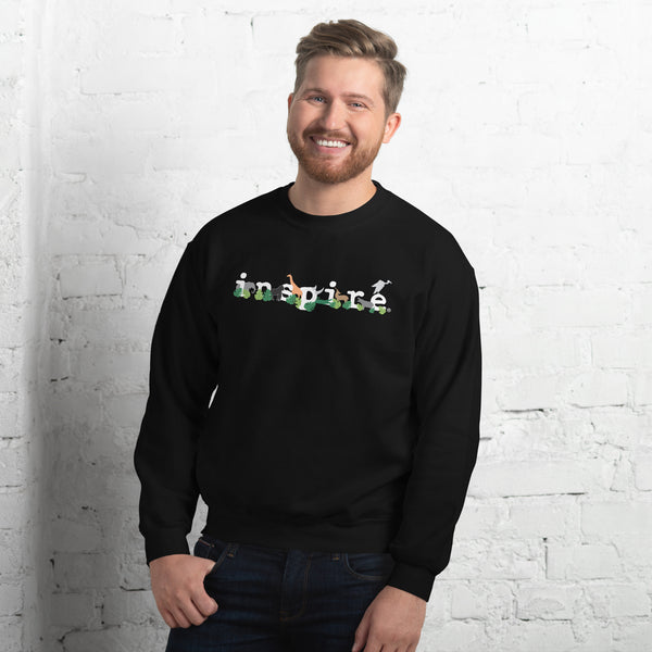 inspire Wildlife Theme Unisex Crewneck