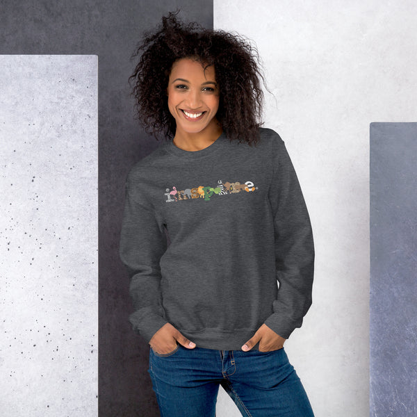 inspire Zoo Theme Unisex Crewneck