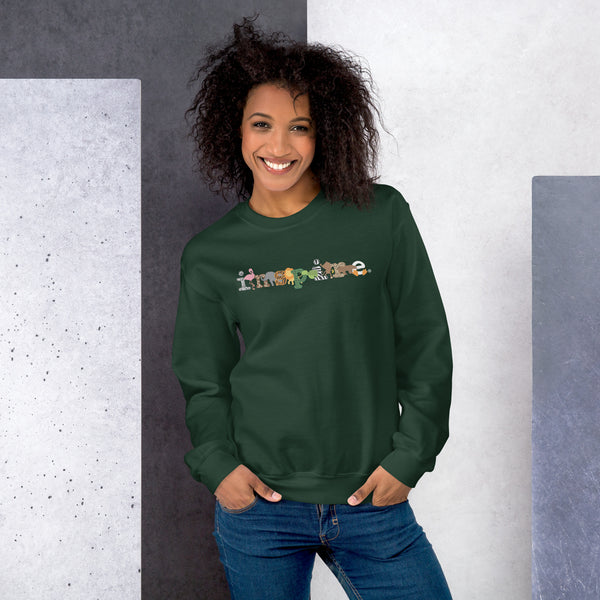 inspire Zoo Theme Unisex Crewneck