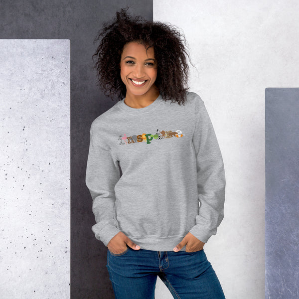 inspire Zoo Theme Unisex Crewneck