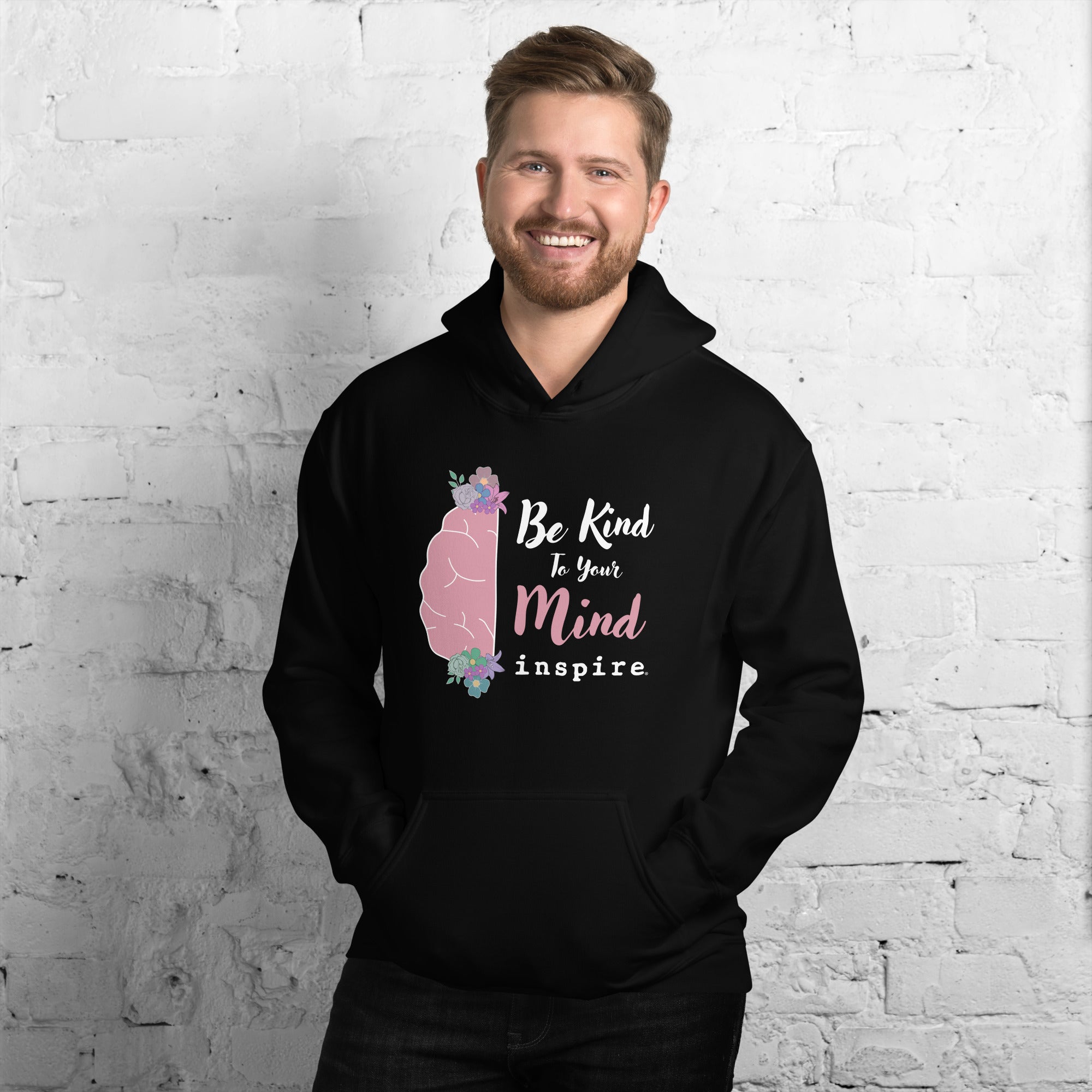 inspire Be Kind To Your Mind Unisex Hoodie