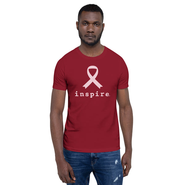 inspire Breast Cancer Ribbon Unisex t-shirt