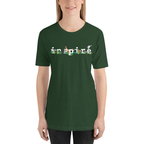 inspire Wildlife Theme Unisex t-shirt