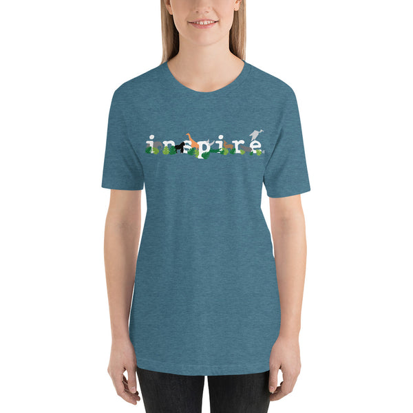 inspire Wildlife Theme Unisex t-shirt