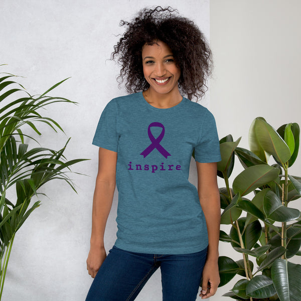 inspire Alzheimer's Awareness Unisex t-shirt