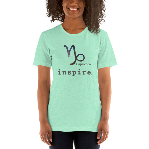 inspire Capricorn Zodiac Unisex t-shirt