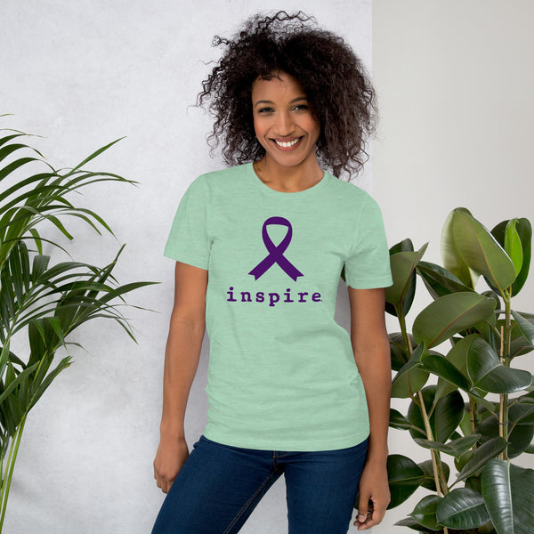 inspire Alzheimer's Awareness Unisex t-shirt