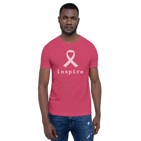 inspire Breast Cancer Ribbon Unisex t-shirt