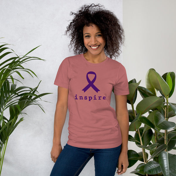 inspire Alzheimer's Awareness Unisex t-shirt