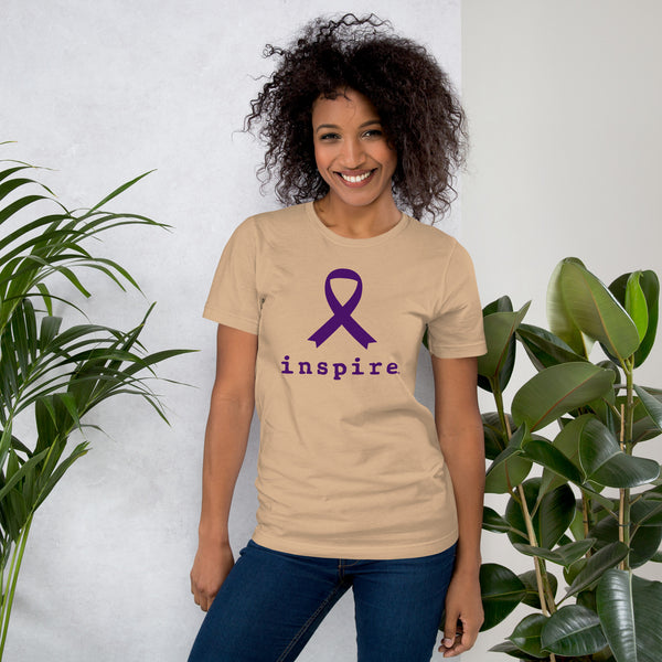 inspire Alzheimer's Awareness Unisex t-shirt