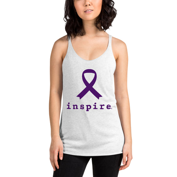 inspire Alzheimer's Awareness Women's Racerback Tank