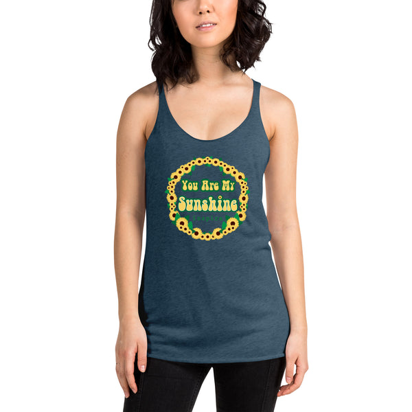 inspire You Are My Sunshine Women's Racerback Tank