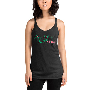 inspire Live Life in Full Bloom Women's Racerback Tank