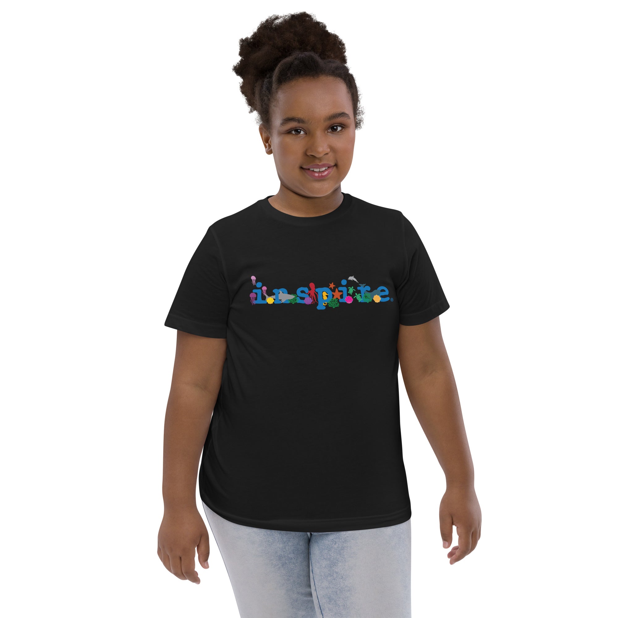 inspire Ocean Theme Youth jersey t-shirt