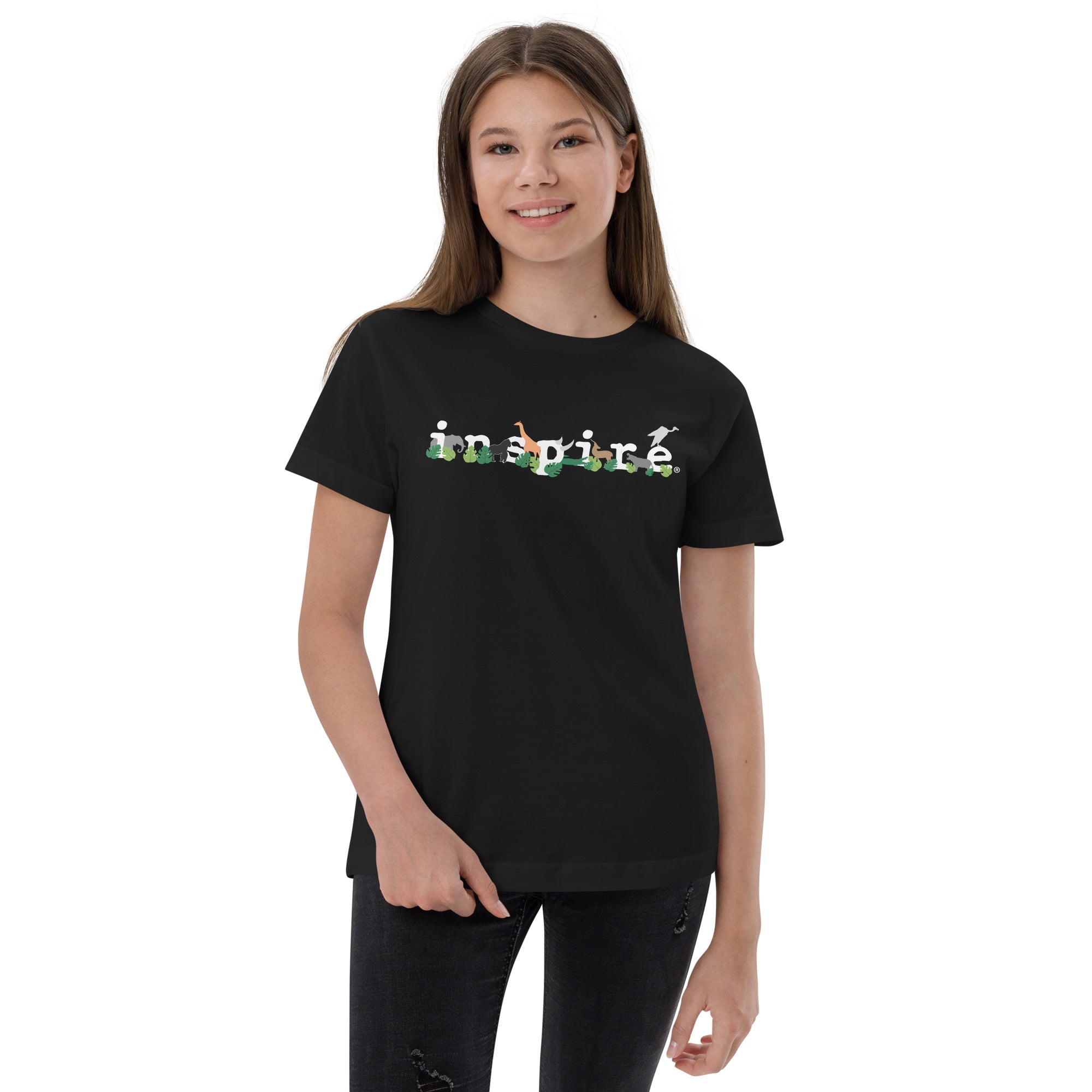 inspire Wildlife Theme Youth jersey t-shirt