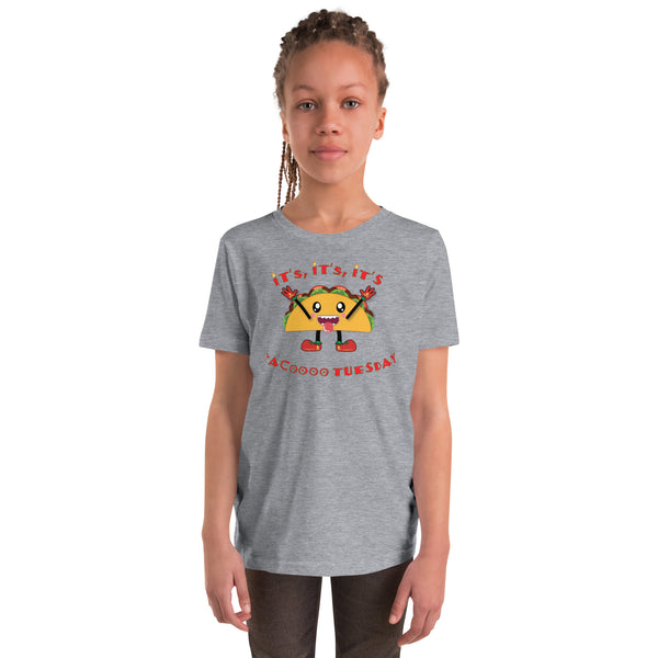 inspire Taco Tuesday Youth Short Sleeve T-Shirt