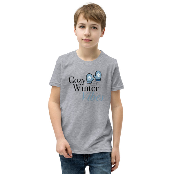 inspire Cozy Winter Vibes Youth Short Sleeve T-Shirt