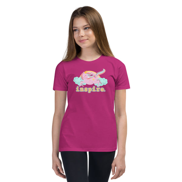 inspire Unicorn Youth Short Sleeve T-Shirt