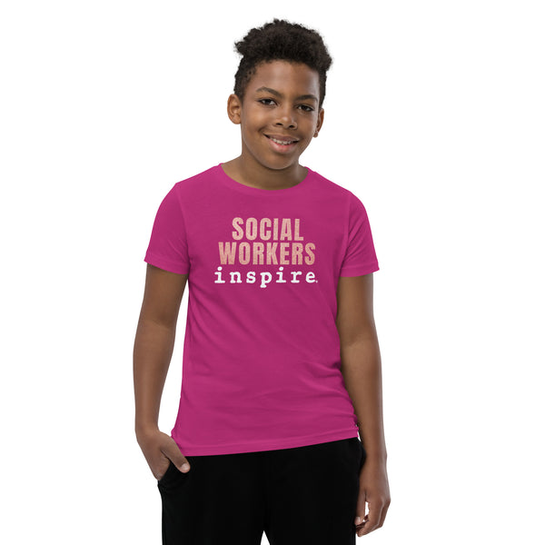 inspire Social Worker Youth Short Sleeve T-Shirt