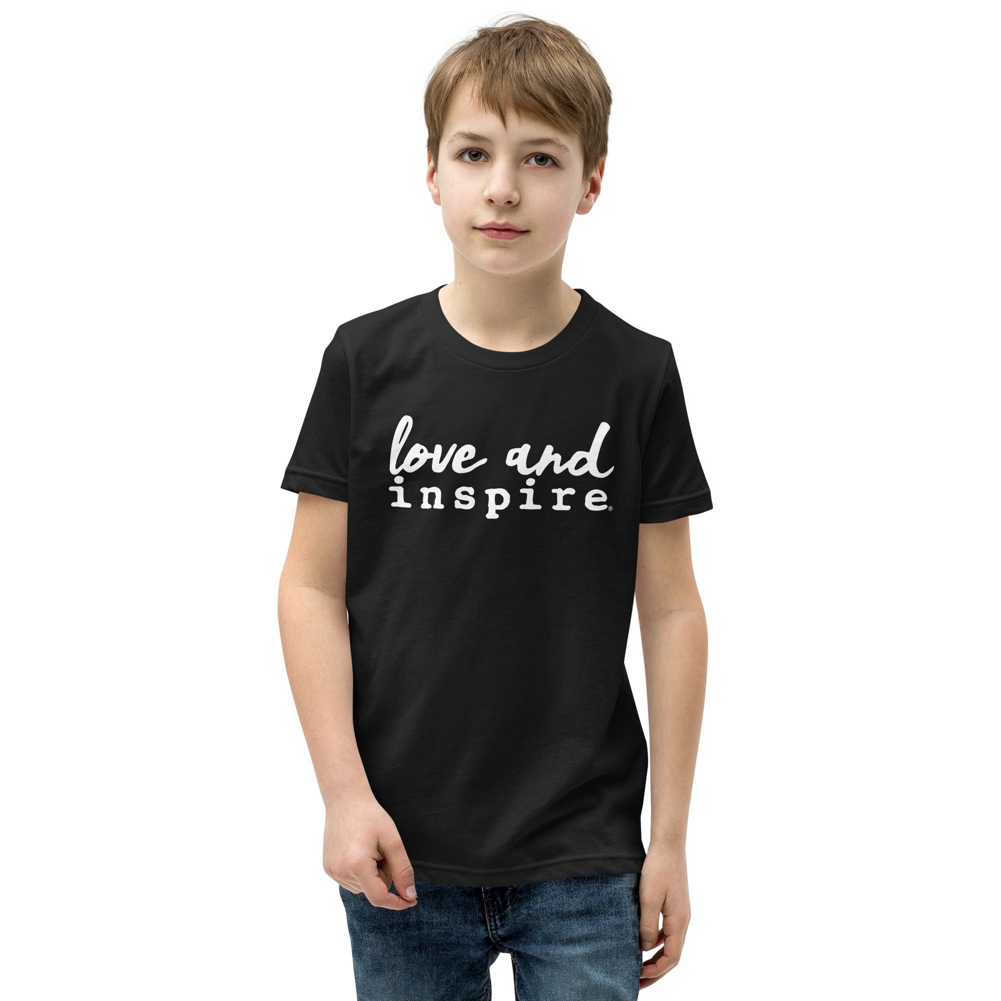 Love and inspire Youth Short Sleeve T-Shirt