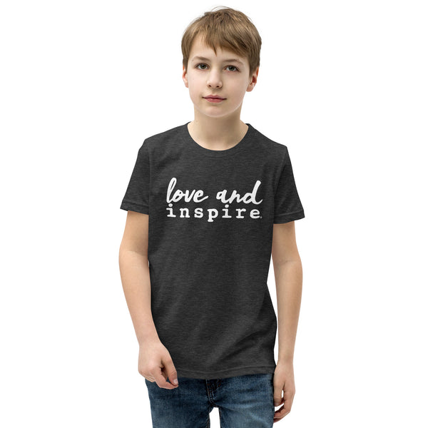 Love and inspire Youth Short Sleeve T-Shirt