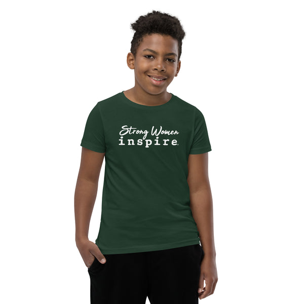 inspire Strong Women Youth Short Sleeve T-Shirt