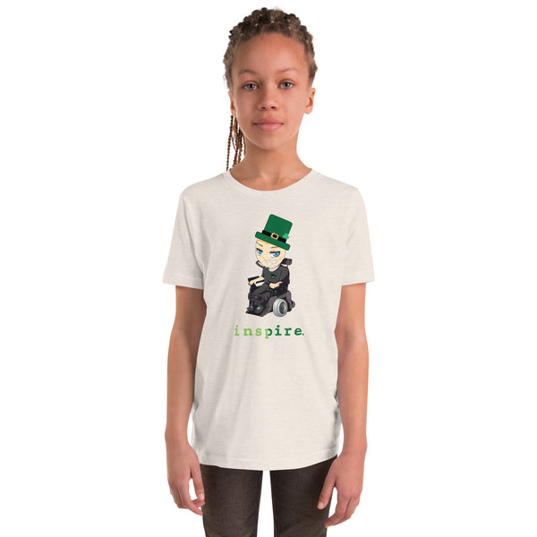 inspire Shamrock Eric Chibi Youth Short Sleeve T-Shirt