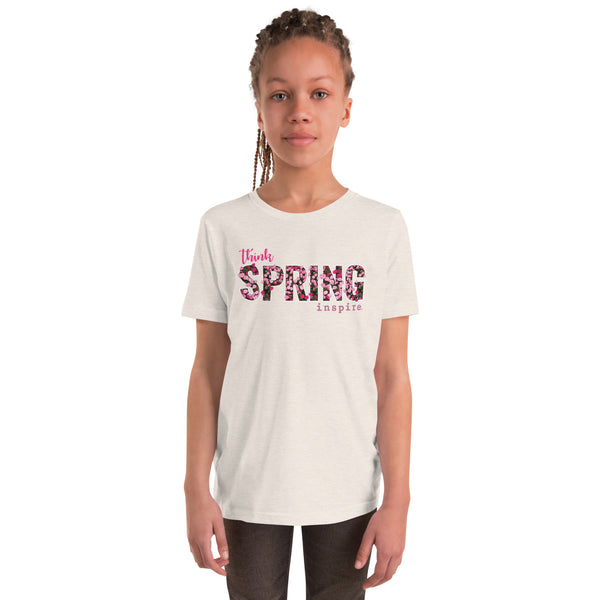 inspire Think Spring Youth Short Sleeve T-Shirt