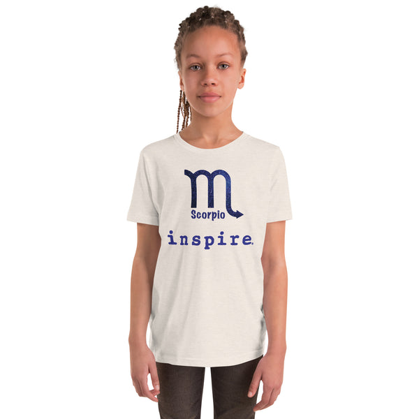 inspire Scorpio Zodiac Youth Short Sleeve T-Shirt