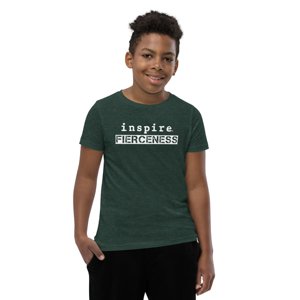 inspire Fierceness Youth Short Sleeve T-Shirt