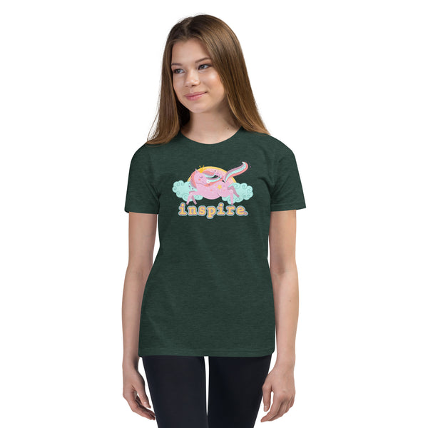 inspire Unicorn Youth Short Sleeve T-Shirt