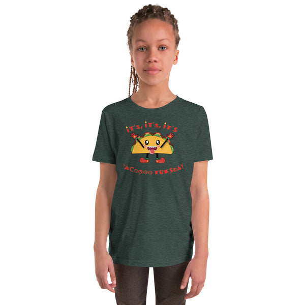 inspire Taco Tuesday Youth Short Sleeve T-Shirt