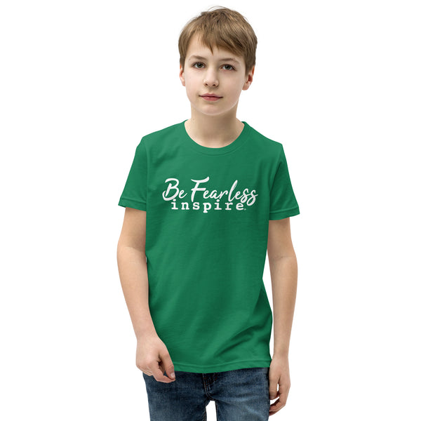 inspire Be Fearless Youth Short Sleeve T-Shirt