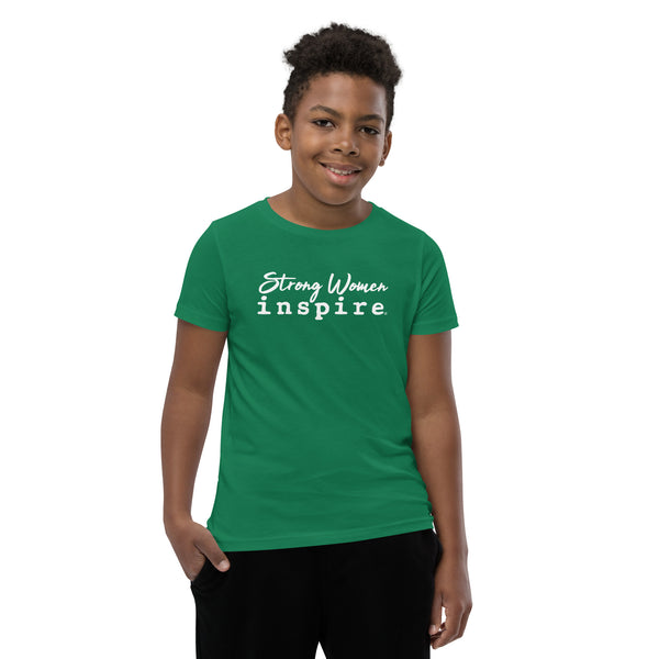 inspire Strong Women Youth Short Sleeve T-Shirt