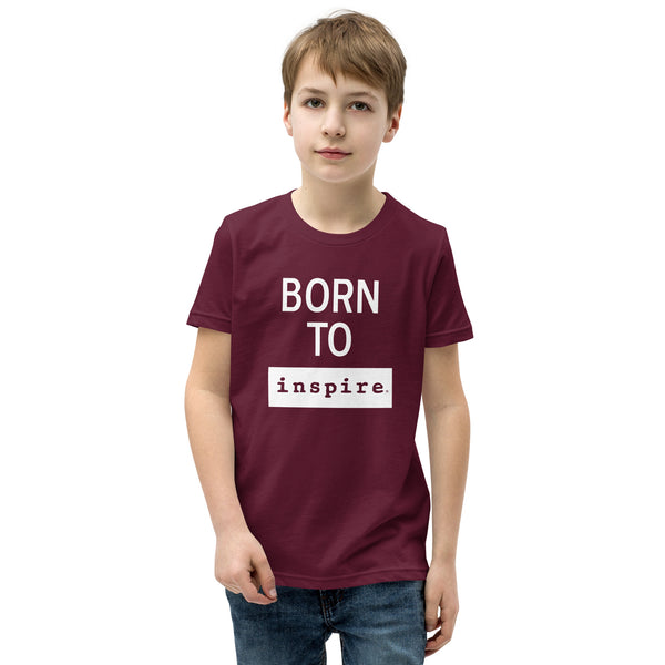 Born To inspire Youth Short Sleeve T-Shirt