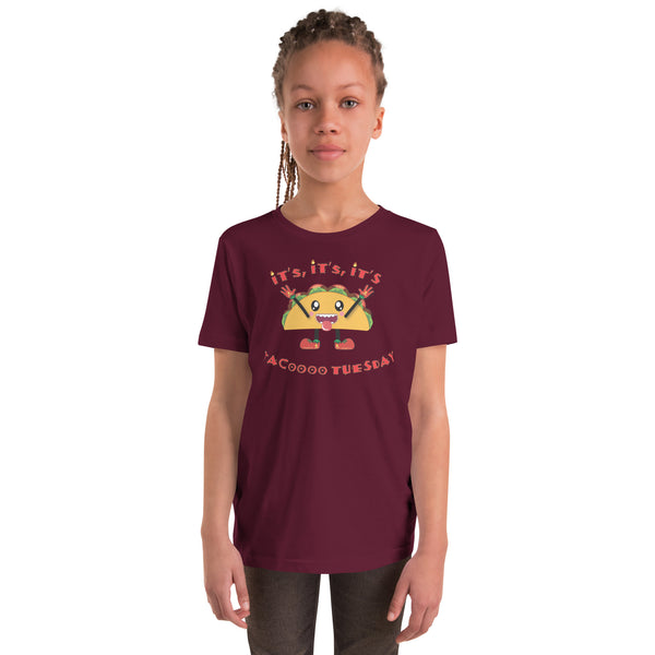 inspire Taco Tuesday Youth Short Sleeve T-Shirt